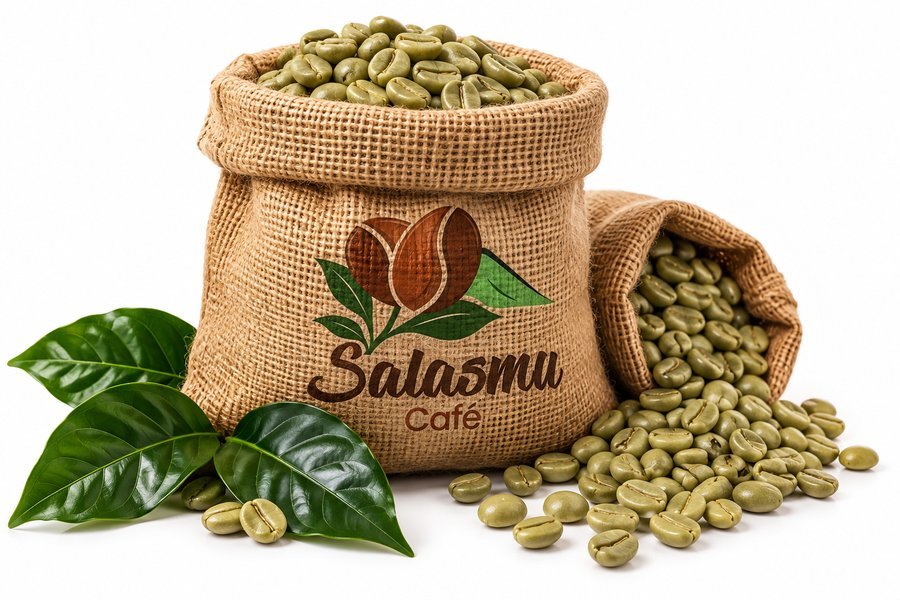 Café Excelso Salasmu en saco de fique